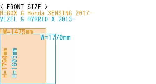 #N-BOX G Honda SENSING 2017- + VEZEL G HYBRID X 2013-